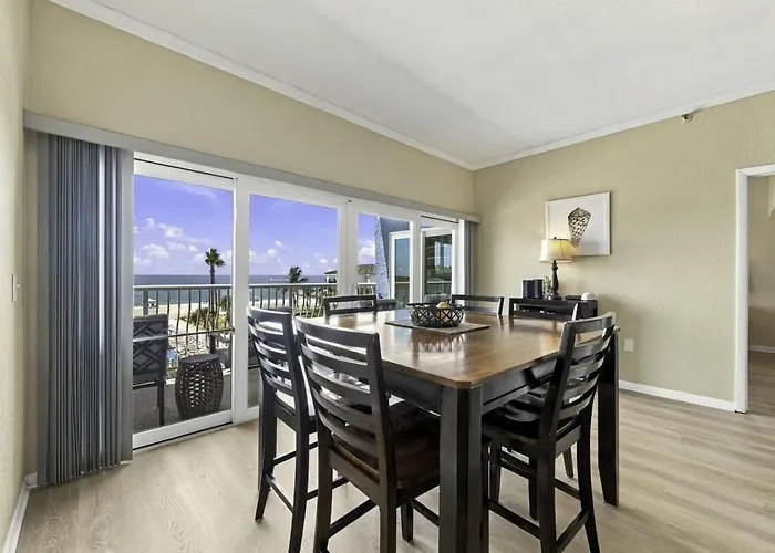 Ferienhaus Stunning Gulf Front 3br In Redington Shores Pool Balcony Pet Friendly Clearwater Beach