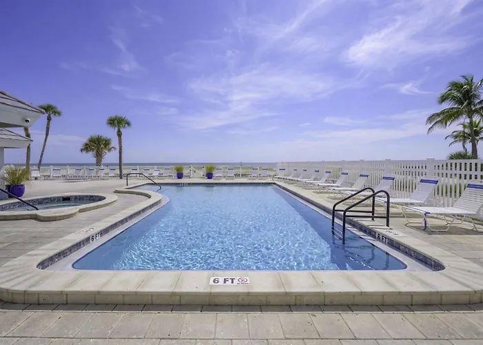 Ferienhaus Stunning Gulf Front 3br In Redington Shores Pool Balcony Pet Friendly *